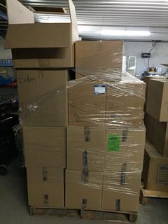 Pallet of Assorted Top/Bottom Clothes Hangers.