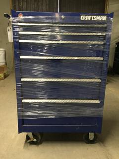 Craftsman 6 Drawer Tool Box on Wheels.