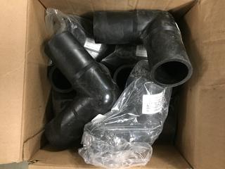Assorted 2" HDPE Fittings.