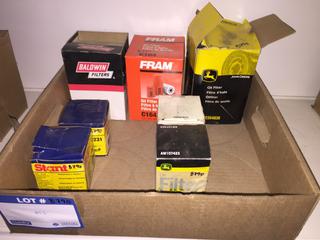 Quantity of Oil Filters & Radiator Caps.