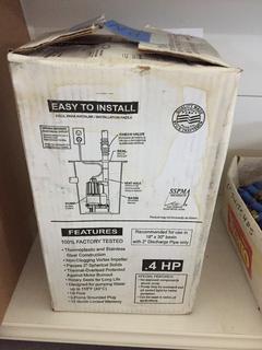 Aqua Mate Submersible Pump, 4hp, 2" Discharge.