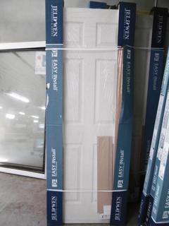 Jeldwen Colonist Interior Easy Install Door, 30" x 80".