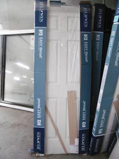 Jeldwen Colonist Interior Easy Install Door, 30" x 80".