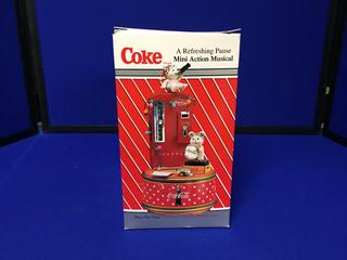 1995 Coca-Cola Musical Carousel "I'd Like To Buy The World A Coke".