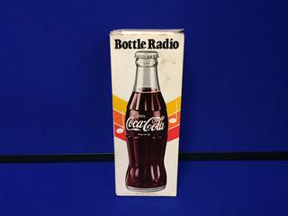 70's Coca-Cola 8" Bottle Radio Atlanta USA Edition.