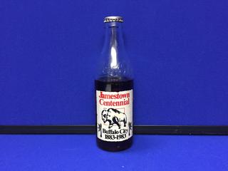 Coca-Cola James Town Centennial 1883-1983 Commemorative Bottle.