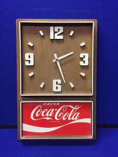 80's Coca-Cola 12" x 18" Office Clock.
