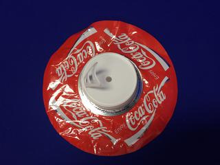 (12) Coca-Cola Tin Foil Beach Bag Cups (Prototype, Never Sold in Retail World).