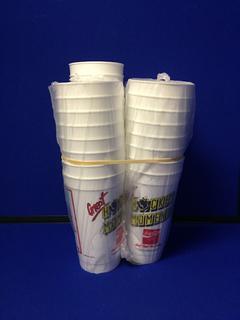(33) Great Hockey Moments Coca-Cola Plastic Cups,  (7) "Penalty Shot", (8) "Shot On Goal", (8) "Score", & (10) "The Check".