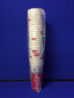 (34) Coca-Cola NHL Roll Up The Rim Wax Paper Cups.