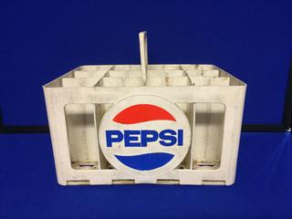 Pepsi 12 Bottle Plastic Carrying Crate.