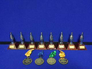 1950's Coca-Cola Bottling Plant Employee And Department Awards (Only Set In Existence For Sale).