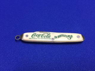 Coca-Cola 2" 2-Blade Pocket Knife 1930-1940's Made In USA.