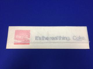 Coca Cola Soda Jerk Mesh Cap "It's The Real Thing" 60's.