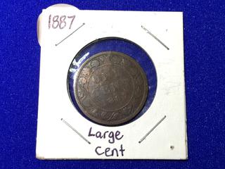 1887 Canadian Large Cent.