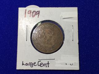 1909 Canadian Large Cent.