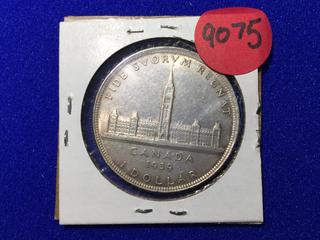 1939 Canadian Silver Dollar.