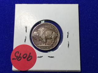 1928 S US Buffalo Nickel.