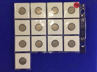 Set Of King George V Nickels.