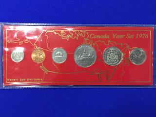 1976 Canadian Coin Set.