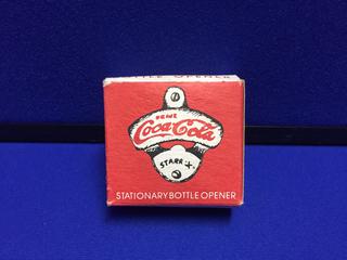 Coca-Cola Bottle Opener In Original Box.