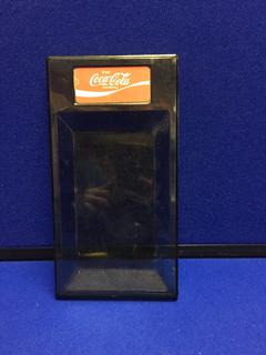 Coca-Cola Smoked Plastic Retail Change Tray.