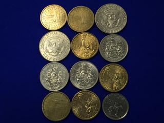 Assorted Loose Coins.