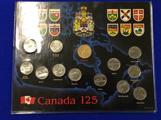 Canada 125th Centennial Quarter Collection.