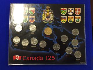 Canada 125th Centennial Quarter Collection.