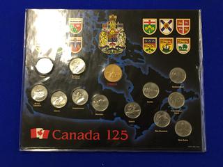 Canada 125th Centennial Quarter Collection.