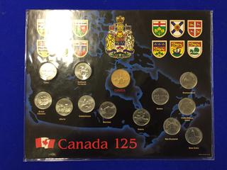 Canada 125th Centennial Quarter Collection.