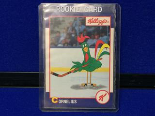 1991 Score Kellogg's Cornelius Rooster Rookie Card #24.