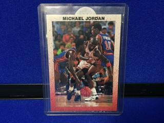 Michael Jordan Career Highlights Card.