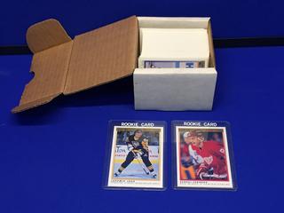 1990-1991 O-Pee-Chee Premier Hockey Set. Approximately (198) Cards. Featuring Jaromir Jagr Rookie Card, Sergei Federov Rookie Card.