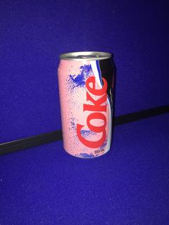 (18) Coca-Cola 1990 Pop Art Collection 9 Can Series  "Red Sunglasses".