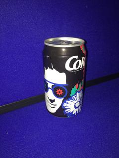 17 - Coca-Cola 1990 Pop Art Collection 9 Can Series  "Blue Sunglasses" .