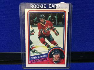 1984-1985 O-Pee-Chee Chris Chilios Rookie Card #259.