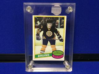 1980-1981 O-Pee-Chee Ray Bourque Rookie Card #10.