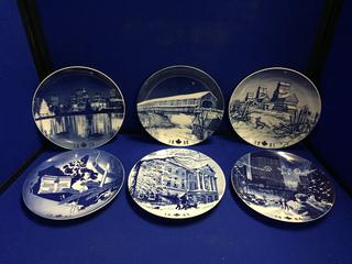 (6) C.E. Sorvin Collector Plates