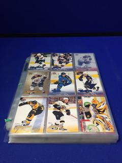 Incomplete Set of 2008-09 Fleer Ultra Hockey Cards.