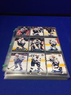 Incomplete Set of 2007-08 Fleer Ultra Hockey Cards.