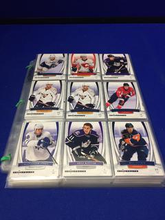 Incomplete Set of 2007-08 Fleer Hot Prospects Hockey Cards.