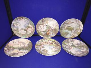 (6) Assorted Bradford Exchange Collector Plates.