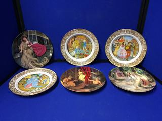 (6) Charles Gehm Collector Plates.