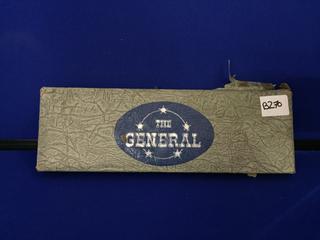 "The General" Die Cast Locomotive & Tender Kit.