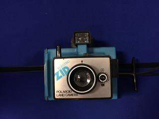 Polaroid Electric Zip Land Camera.