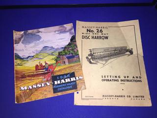 (2) Massey Harris Magazines.