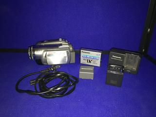 Panasonic 3.1mp Mini Video Camera c/w Case, Charger & Spare Battery.