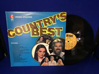 K-Tel Country Greatest Hits Album.