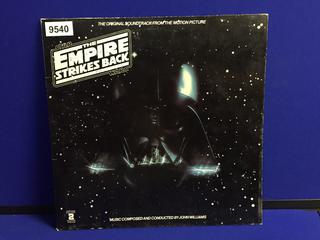 1980 Star Wars Empires Strikes Back Album Jacket Cover Only.